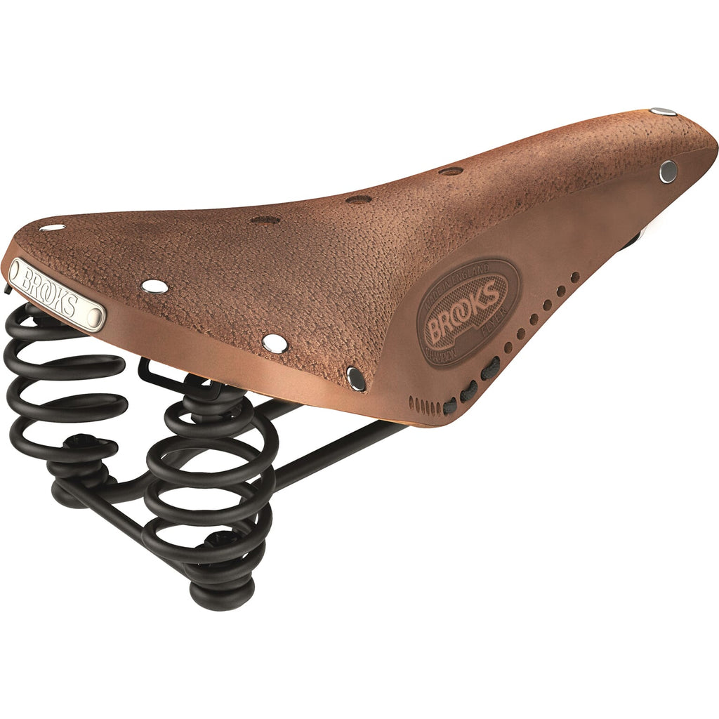 Brooks flyer softened - dark tan