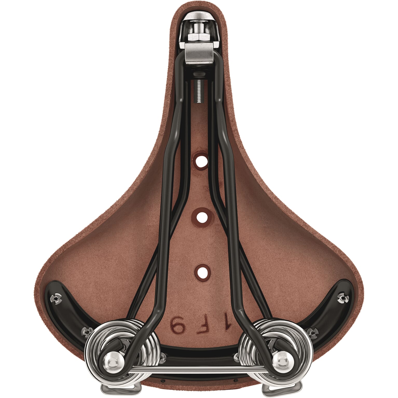 Brooks b67 short - antic brown