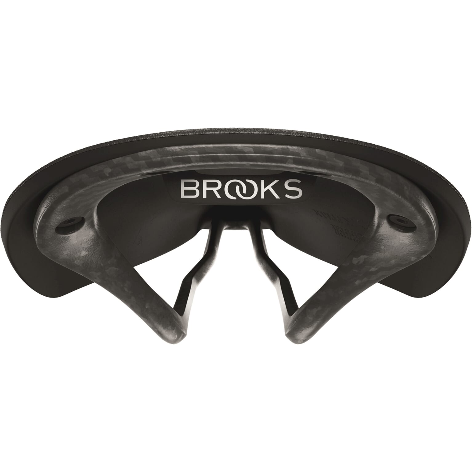 Brooks cambium c13 carved - 158 mm - black