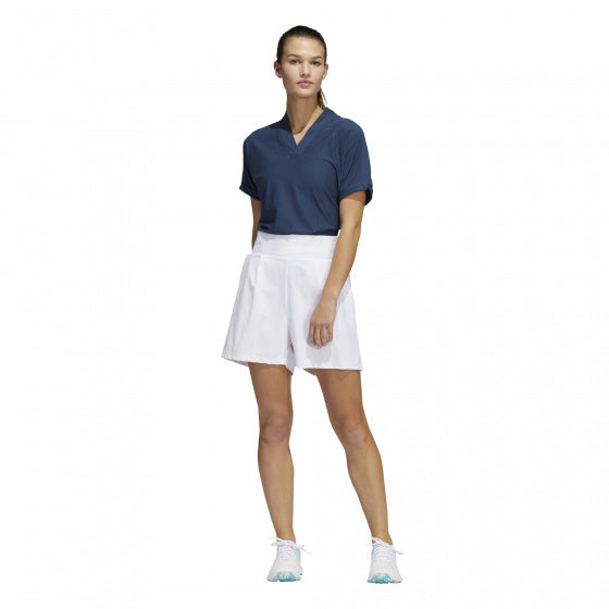 Adidas Golfshort Go-To dames nylon wit maat S