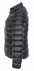 Alvivo Outdoorjack Helsinki dames nylon dons zwart maat 3XL