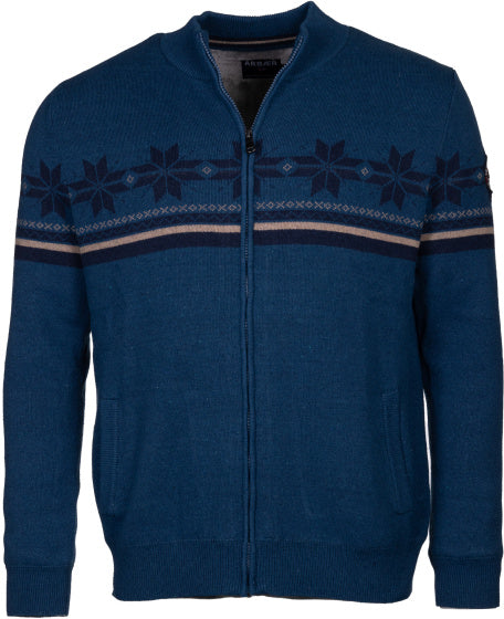 Arbaer Antoine Norwegian trui heren donkerblauw maat 3XL