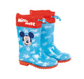 Arditex Regenlaarzen Mickey Today junior PVC textiel lichtblauw rood maat 26