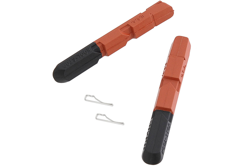 Kool stop rim brake pads v-brake insert dual compound