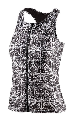Beco Tanktop BEsuit dames polyamide zwart wit B-cup maat 42