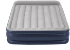 Bestway Luchtbed tritech 46 cm queen 203 cm blauw grijs