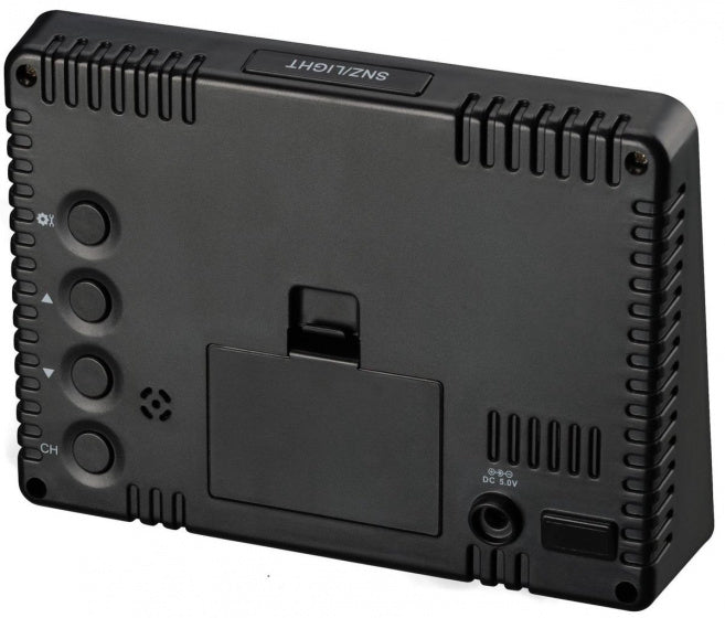 Bresser Weerstation Thermo Hygro Quadro NLX 17 cm zwart 4-delig
