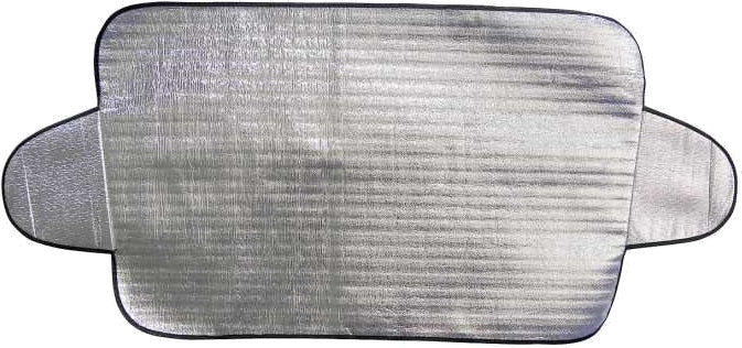 Carpoint Anti-ijsdeken zonnescherm 70 x 150 cm aluminium zilver