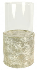 Hi-point Ratko kaarsenhouder 23 x 44 cm keramiek goud