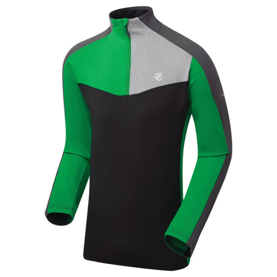 Dare 2b Longsleeve Depose heren polyester groen zwart maat 3XL
