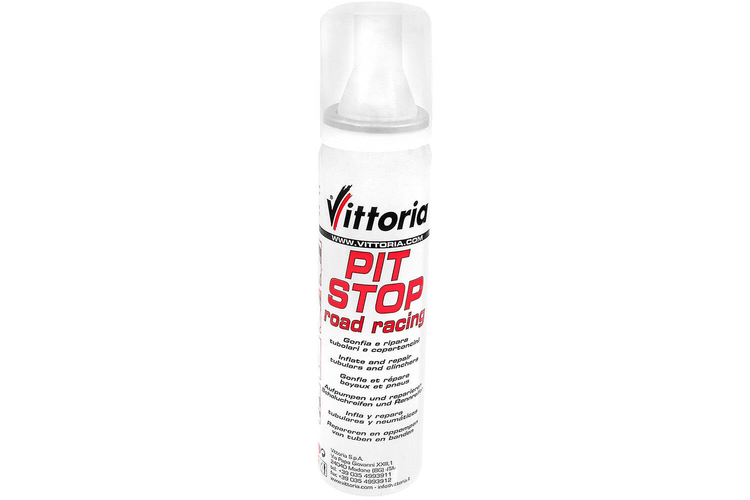 Vittoria pitstop road racing flat repair spray