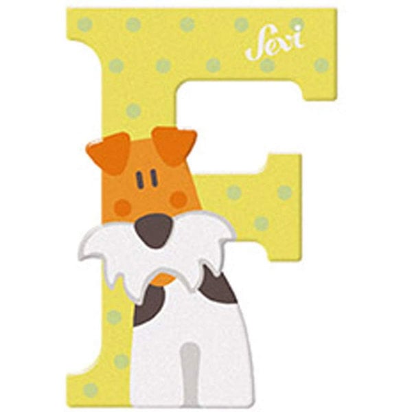 Sevi letter f fox terrier: 10 cm (83006)