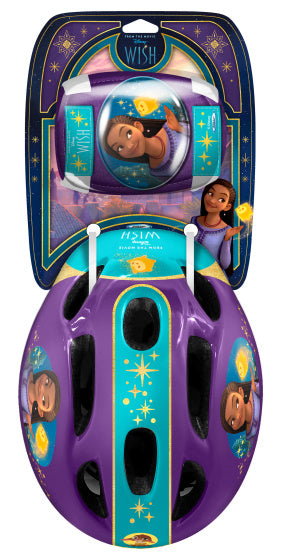 Disney Wish 5-delig Skatebescherming 50-56 cm Paars Turquoise maat S M