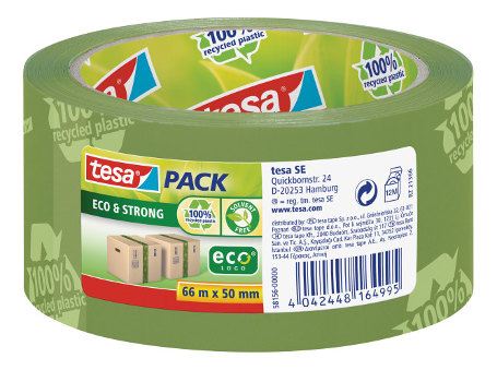 Tesa ecotape pack 66mx50mm groen