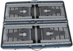 Eurotrail Campingtafel Limoux 86 x 68 cm aluminium grijs