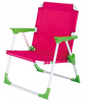 Eurotrail Campingstoel Nicky junior 46 cm polyester staal roze