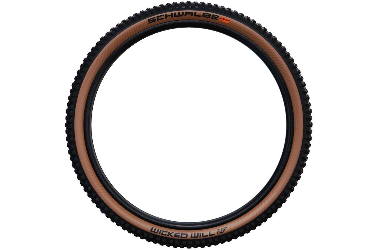 Schwalbe wicked will - tle - addix soft - super race - 29x2.40 - transparent sidewall