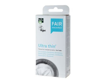 Fair squared condooms ultra dun -10 st
