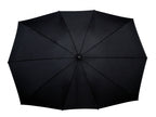 Falcone Duo Paraplu met Handopening 148 cm Zwart