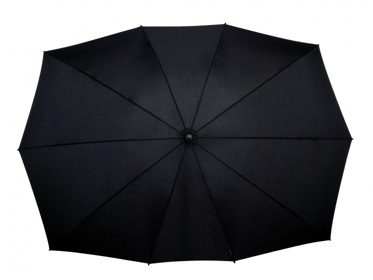 Falcone Duo Paraplu met Handopening 148 cm Zwart