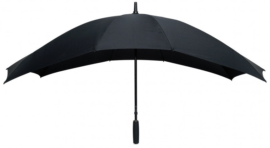 Falcone Duo Paraplu met Handopening 148 cm Zwart