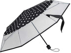 Falconetti Paraplu 24 x 90 cm polyester zwart transparant