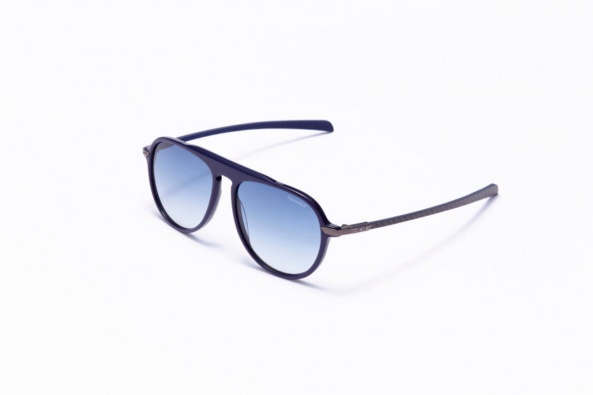 Formula Zonnebril unisex piloot cat.4 navy blauw