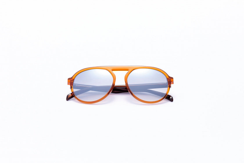 Formula Zonnebril unisex piloot cat.4 oranje lichtgrijs