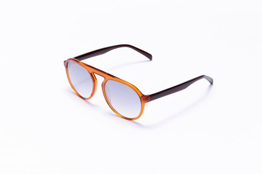 Formula Zonnebril unisex piloot cat.4 oranje lichtgrijs