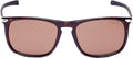 Formula Zonnebril unisex rechthoekig cat.4 bruin