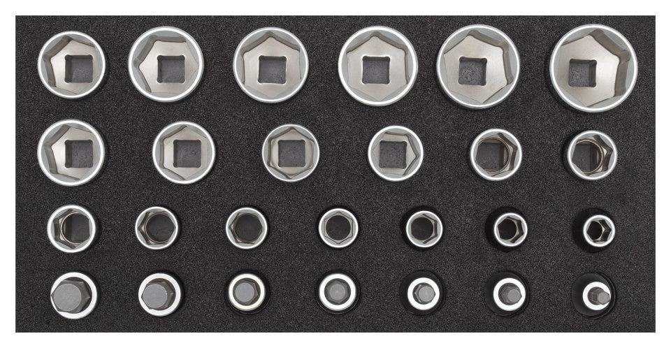 Gedore dopsleutelset 1 2” | 2 6 ct-module | 26-dlg - 3301708