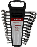 Gedore r07205012 | ringratel-steeksleutelset | 8-19 mm | 12-delig - 3300873