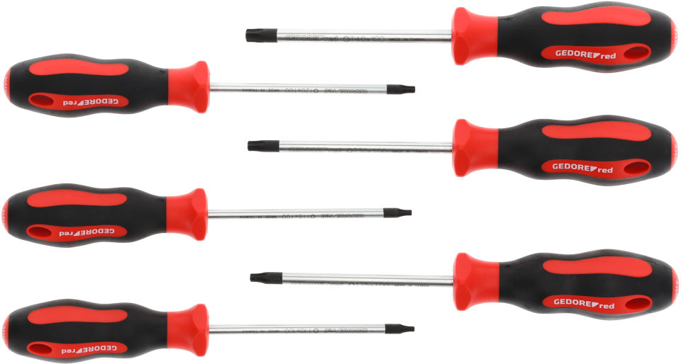 Gedore red | r38402006 | 2c-schroevendraaierset tx | 6-delig - r38402006