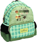 Hallmark Nordic Racoon rugzak junior 11 x 25 x 31 cm grijs blauw