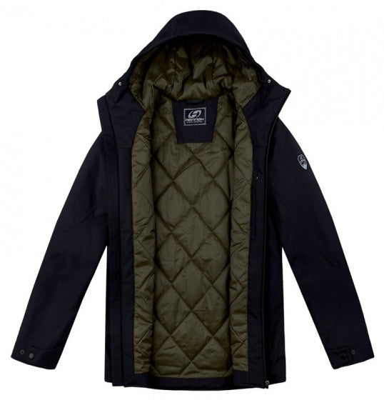 Hannah Outdoorjas Derk heren polyester antraciet maat XXL