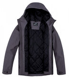 Hannah Outdoorjas Derk heren polyester grijs maat XXL