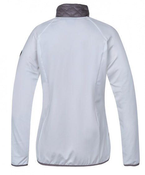 Hannah Outdoorvest Elsa dames polyester wit grijs maat 44