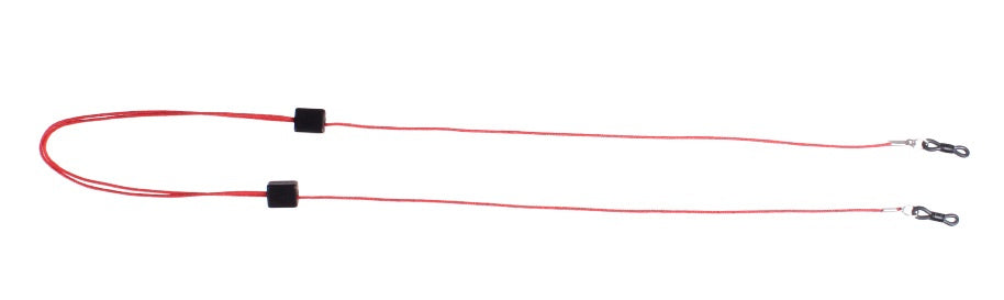 Henri beaud Brillenkoord Clfx 65 cm polyester rood zwart