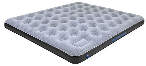 High peak Luchtbed Comfort Plus King 2-persoons 200 cm grijs