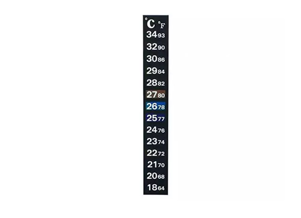 Kefirko thermometer - plakstrip