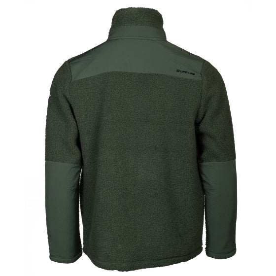 Life line Artic Sherpa Fleece Jack heren groen maat XXL