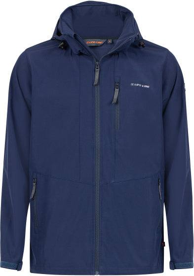 Life line Hidde Softshell Jas Heren Blauw Maat XXL (52)