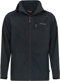 Life line Hidde softshell jas heren zwart maat L