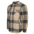 Life line Jervis Padded Flannel Shirt heren beige maat XXL