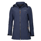 Life line Kya softshell parka dames donkerblauw maat XXL