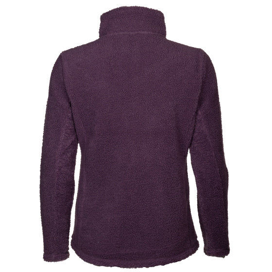 Life line Lorne Sherpa Fleecejas dames paars maat 4XL