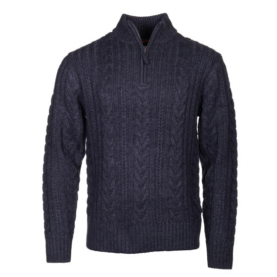 Life line Marcel sweater knit half zip heren donkerblauw maat XXL