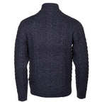 Life line Marcel sweater knit half zip heren donkerblauw maat L