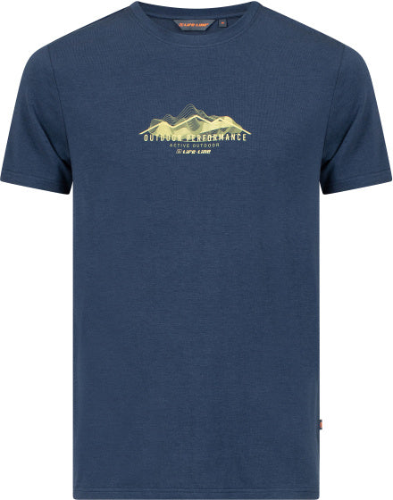 Life line Philip t-shirt heren blauw maat M