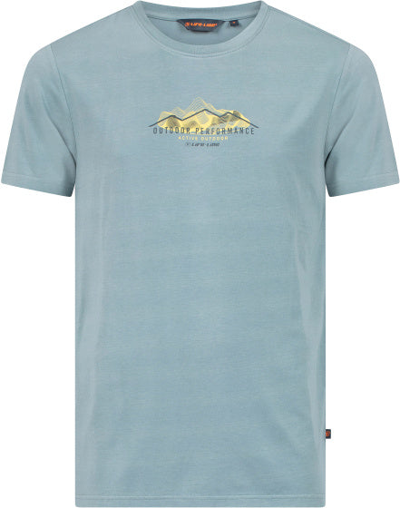 Life line Philip t-shirt heren blauwgrijs maat S
